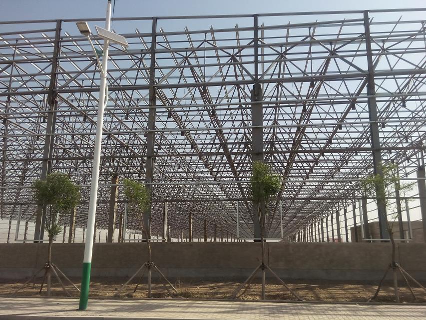 丰镇汽车工业厂房网架